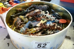 0052-Tin-of-Assorted-Lead-Animals-etc