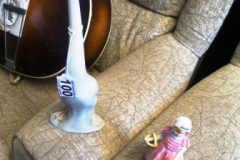 0100-Royal-Doulton-Figure-and-Swan-Figure