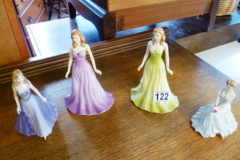 0122-4-Royal-Doulton-and-Coalport-Female-Figures