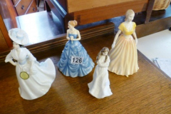 0126-4-Royal-Doulton-Female-Figures