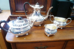 0141-Plated-4-Piece-Tea-Set