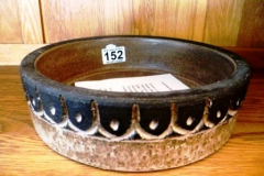 0152-Danish-Decorated-Bowl-by-Lovemose-Keramik