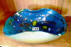 0154-Hand-Blown-Multi-Coloured-Glass-Bowl