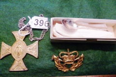 0396-Gilt-Necklace.-Badge-and-Apostle-Spoons