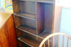 0467-Antique-Oak-School-Study-Bookcase