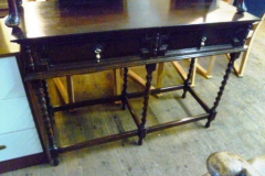 0497-Oak-2-Drawer-Hall-Table