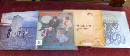 0035-The-Who-LPs-My-Generation-and-Whos-Next-Humble-Pie-Kinks