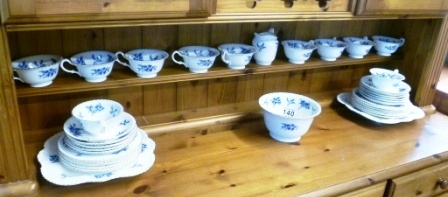 0140-Wedgwood-Blue-and-White-China-Tea-Service