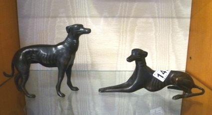0149-2-Bronzed-Dog-Figures