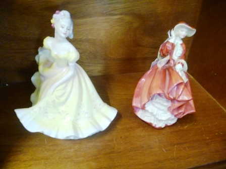 0186-Royal-Doulton-Figures-Ninette-and-Top-of-the-Hill