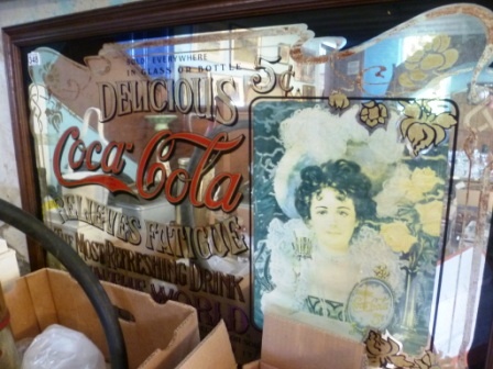 0348-Framed-Coca-Cola-Mirror