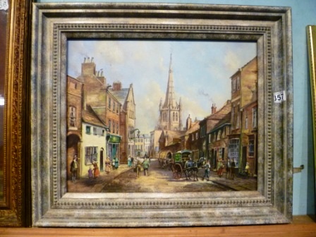 0357-Painting-of-City-Scene-by-P-Bradshaw
