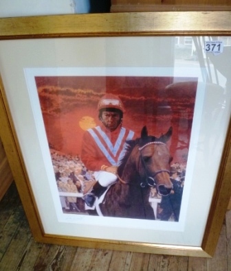 0371-Framed-Print-of-Lester-Piggott-Signed