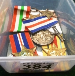 0384-Assorted-WW1-Medals