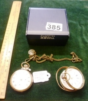 0385-Pocket-Watches-AF-and-Fob-Chain