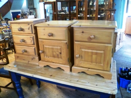 0441-Pair-of-Pine-Bedside-Cupboards-and-Chest