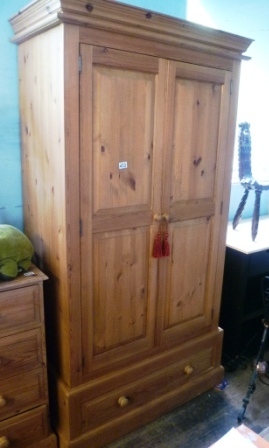 0452-Modern-2-Door-Pine-Wardrobe