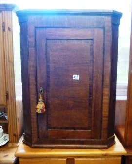 0457-Antique-Oak-Hanging-Cupboard