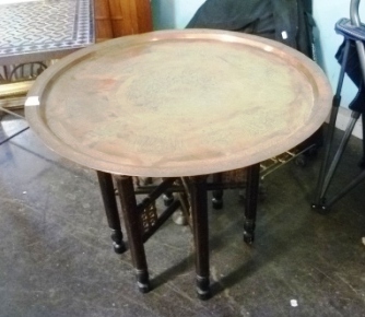 0510-Copper-Topped-Folding-Table