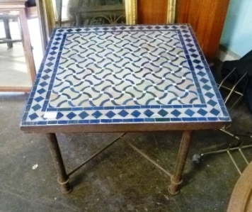 0511-Mosaic-Tile-Topped-Table