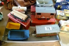 0075-Assorted-Hornby-Tinplate-Wagons-etc