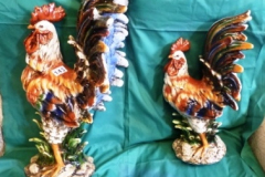 0143-2-Decorative-Cockerel-Figures