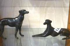 0149-2-Bronzed-Dog-Figures