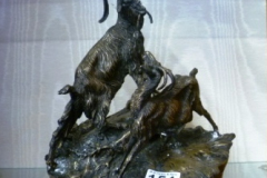 0151-Bronzed-Figure-of-Goats-on-Hillside-Signature-J-Moigniez