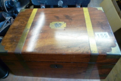 0155-Brass-Banded-Writing-Case