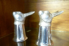 0191-Pair-of-Plated-Rabbit-Head-Presentation-Drinking-Cups