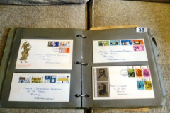 0038-Stamp-Album-and-GB-Stamps
