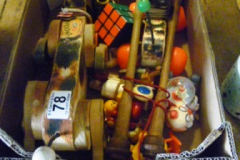 0078-Box-inc-Pull-along-Dog-Toys-etc