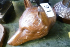 0091-Cast-Fox-Head