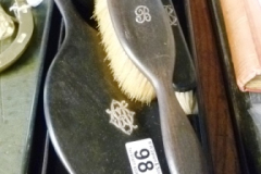 0098-Ebonised-Dressing-Table-Set-with-Silver-Mounts