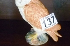 0137-Beswick-Barn-Owl-Figure