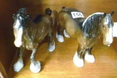 0155-2-Beswick-Cart-Horses