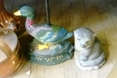 0268-Duck-Door-Stop-and-Dog-Figure