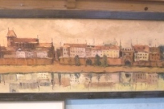 0354-Oil-Painting-of-Torun-Poland-Signed