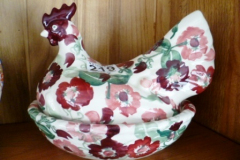 0219-Emma-Bridgewater-Floral-Design-Ceramic-Hen-Egg-Holder
