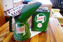 0287-Castrol-Oil-Jug-and-Castrol-Oil-Can