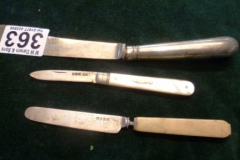 0363-2-Silver-Butter-Knives-and-Mother-of-Pearl-and-Silver-Fruit-Knife