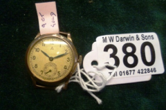 0380-9ct-Gold-Watch-no-strap
