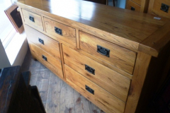 0394-Modern-Oak-Multi-Drawer-Chest-of-Drawers