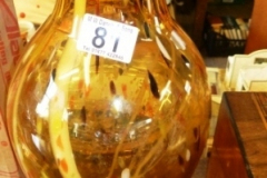 081-Murano-Glass-Orange-and-Yellow-Vase