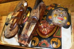 149-Collection-of-African-Art-Style-Wooden-Masks