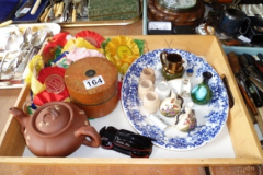 164-Assorted-Lot-Incl.-Crested-Ware-and-Rosettes