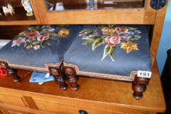 191-Pair-of-William-IV-Embroidered-Footstools