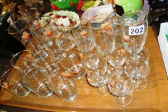 202-Pheasant-Motif-Drinking-Glasses