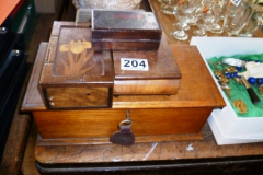 204-Four-Wooden-Keepsake-Boxes