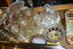 308-Asstd.-Glass-Ware-incl.-Decanters-Cake-Stand-Bowls